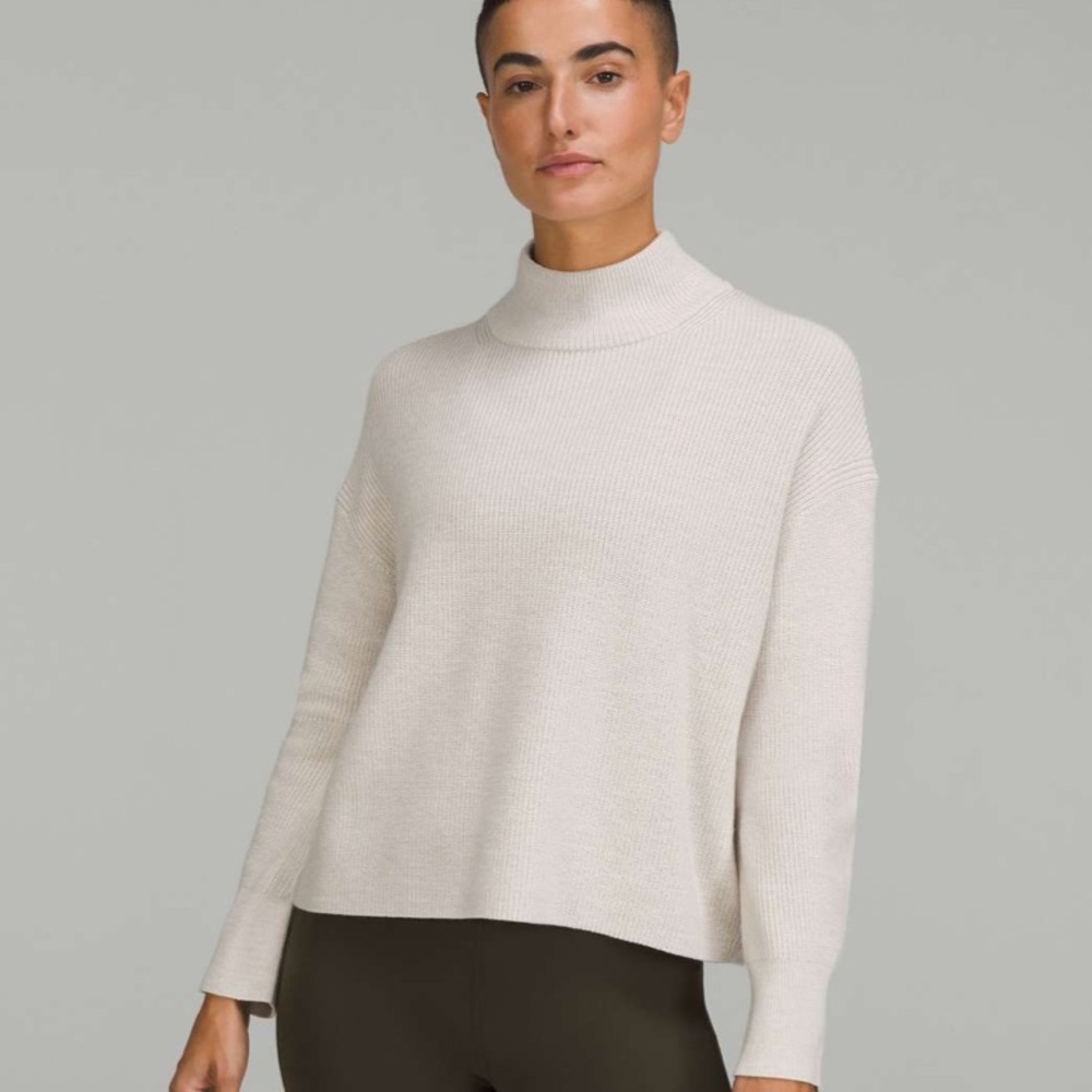 Lululemon Mock Neck Sweater